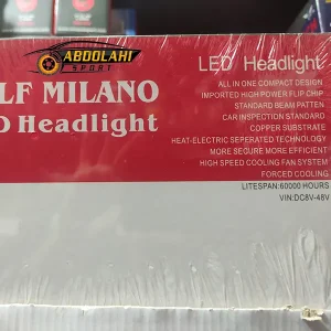 قیمت هدلایت گلف میلانو x10 PRO