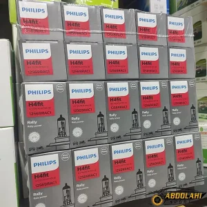 لامپ خودرو پایه H4 سه خار فیلیپس
