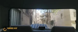 پرده عقب پراید سلیمی