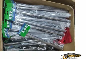 پرده آفتابگیر جیوه ای 64 سانتی متر
