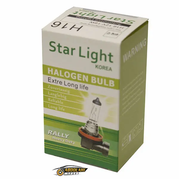 لامپ گازی H16 کره استارلایت لامپ گازی H16 کره استارلایت