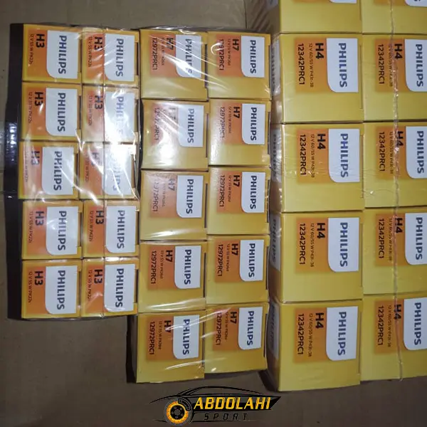 لامپ 55 وات 30% پایه H7 فیلیپس لامپ 55 وات 30% پایه H7 فیلیپس
