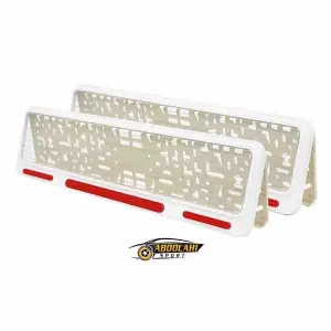 قاب زیرپلاک رنگی طلق دار