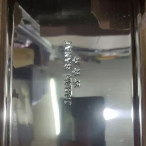 قاب پلاک استیل نقره ای سه ستاره