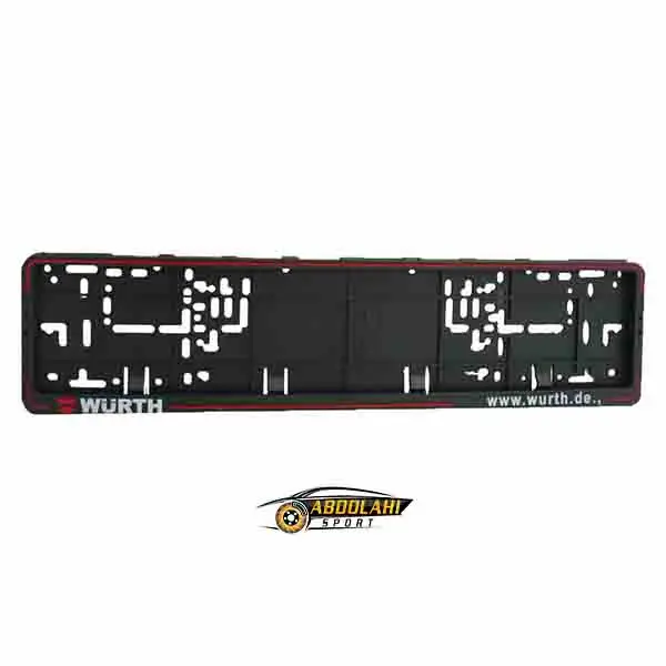 قاب پلاک خودرو مدل wurth قاب پلاک خودرو مدل wurth