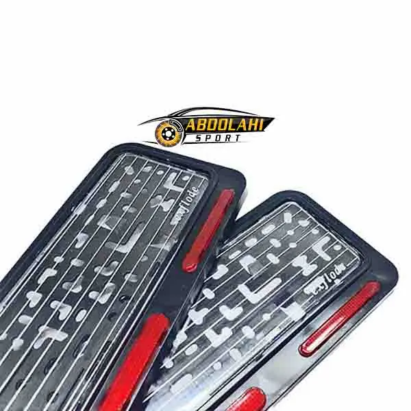 قاب پلاک خودرو مدل طلق دار قاب پلاک خودرو مدل طلق دار