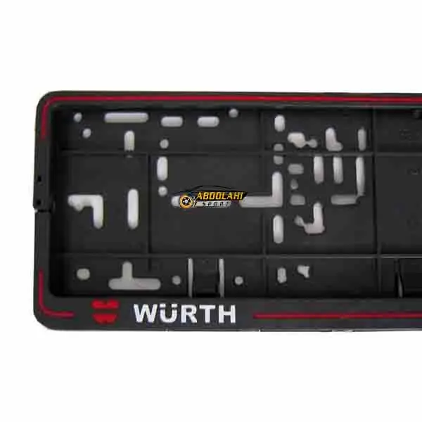 قاب پلاک دور قرمز ورثWURTH