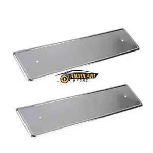 قیمت قاب پلاک استیل پراید