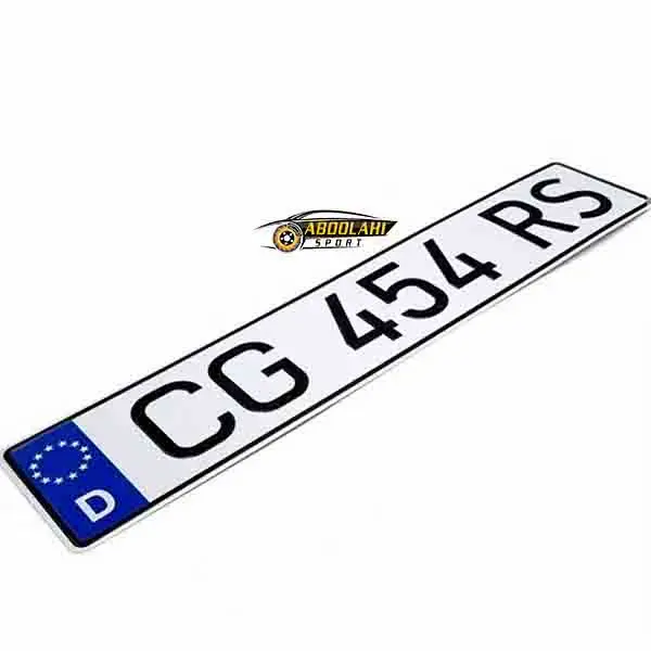 قیمت قاب پلاک اسپرت ترانزیت قیمت قاب پلاک اسپرت ترانزیت