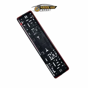 قیمت قاب پلاک دور قرمز