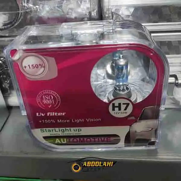 قیمت لامپ افزایشی h7 قیمت لامپ افزایشی h7