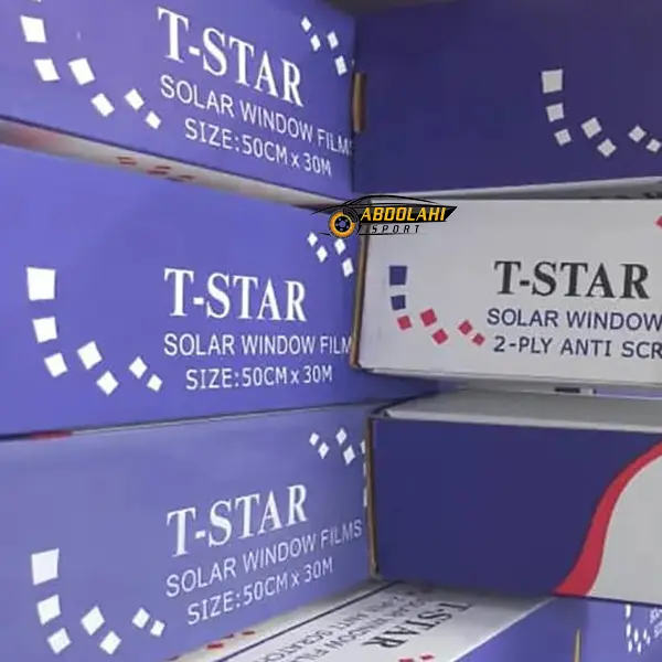 برچسب شیشه دودی دو لایه برچسب شیشه دودی دو لایه